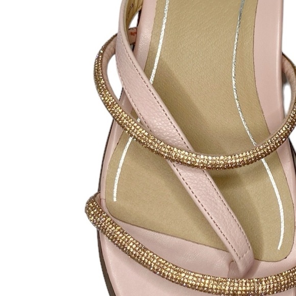 Vionic Citrine Prism Women's Slide Sandal in peach rose gold Size 6 - Picture 7 of 10